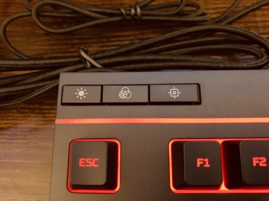 HyperX左上ボタン