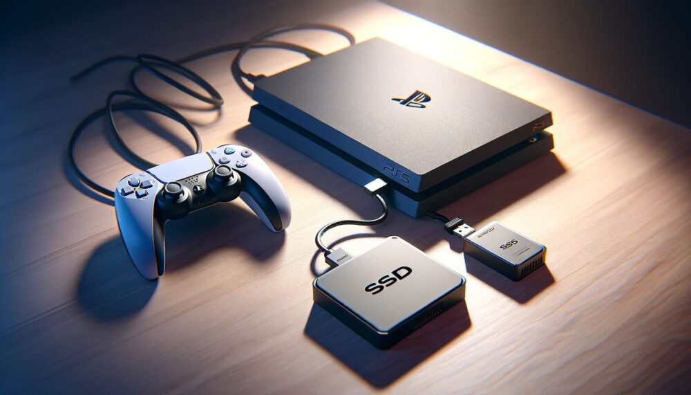 PS5と外付けSSD