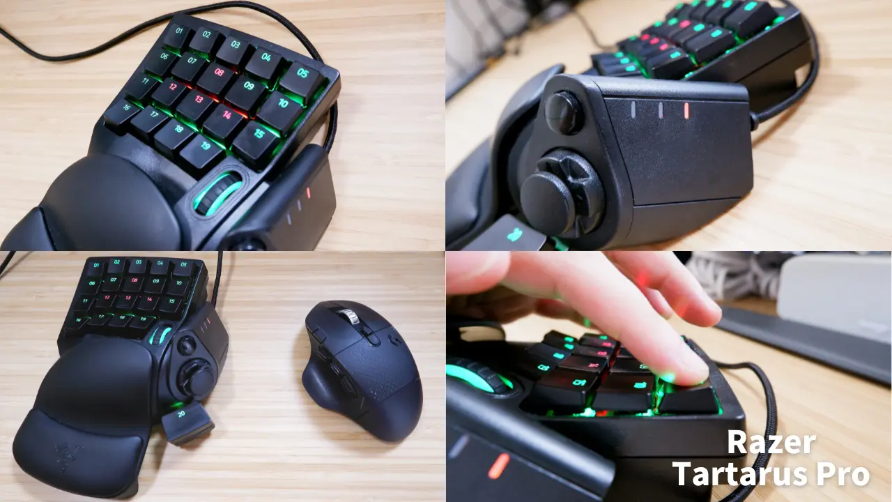 即納日本製 Razer Tartarus Pro レイザー タルタロスプロ キーパッド ...