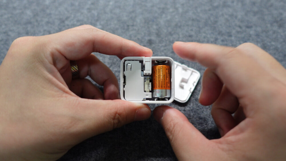 Switchbotのリセットボタン