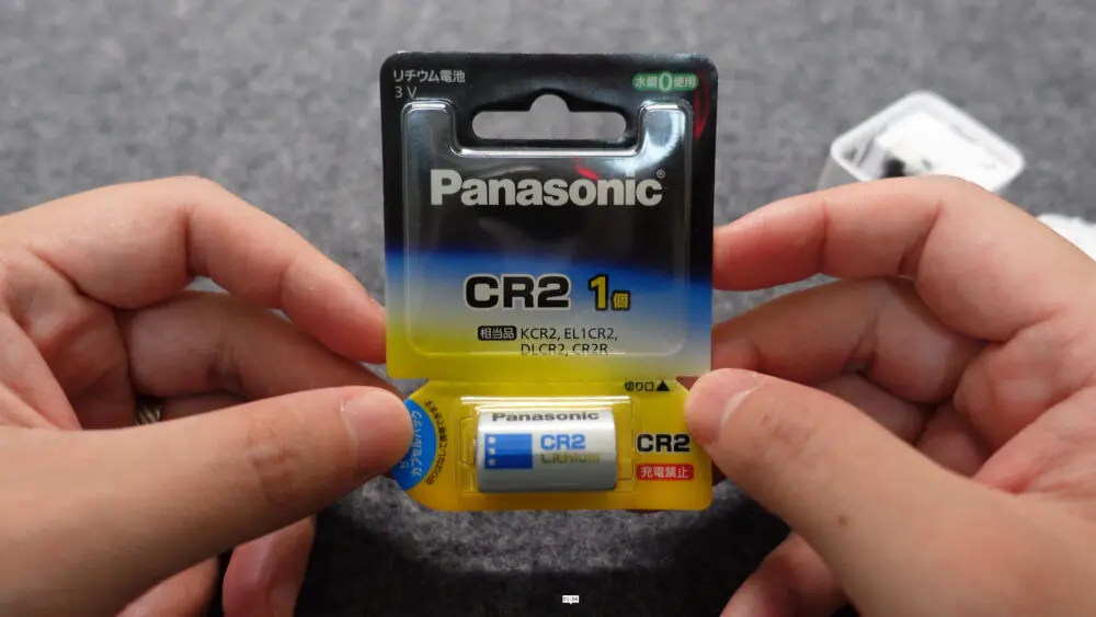 PanasonicのCR2電池