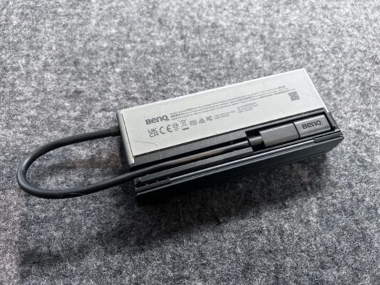BenQ beCreatus GR10 7-in-1のサイズ感