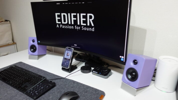 スタンドを必ず使用してM60は設置するのが最適