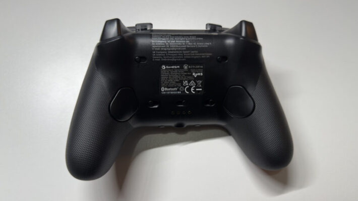 GameSir G7 Pro ZZZ 背面(グリップ/背面ボタン位置)