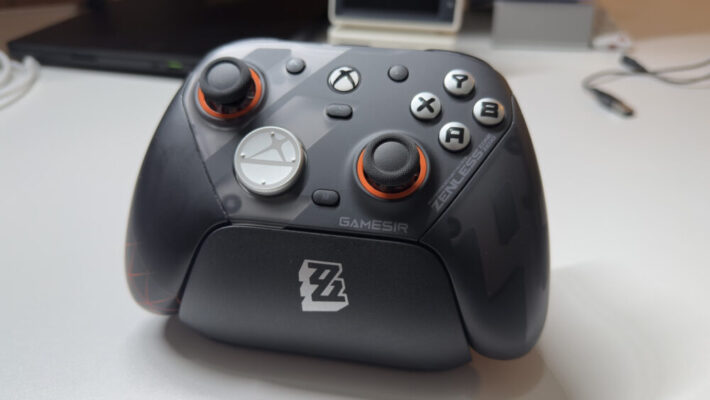 GameSir G7 Pro ZZZ 正面アップ(ZZZロゴ・透け感)