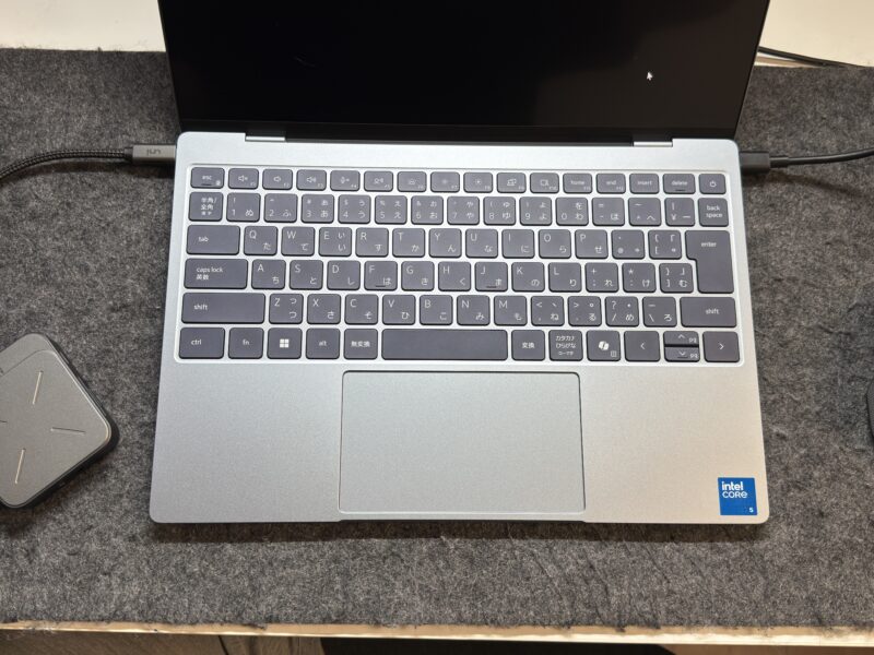 XPS 13（DX13260）日本語配列キーボードの全体
